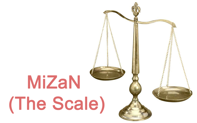 What are the number of Mizan (The Scale)